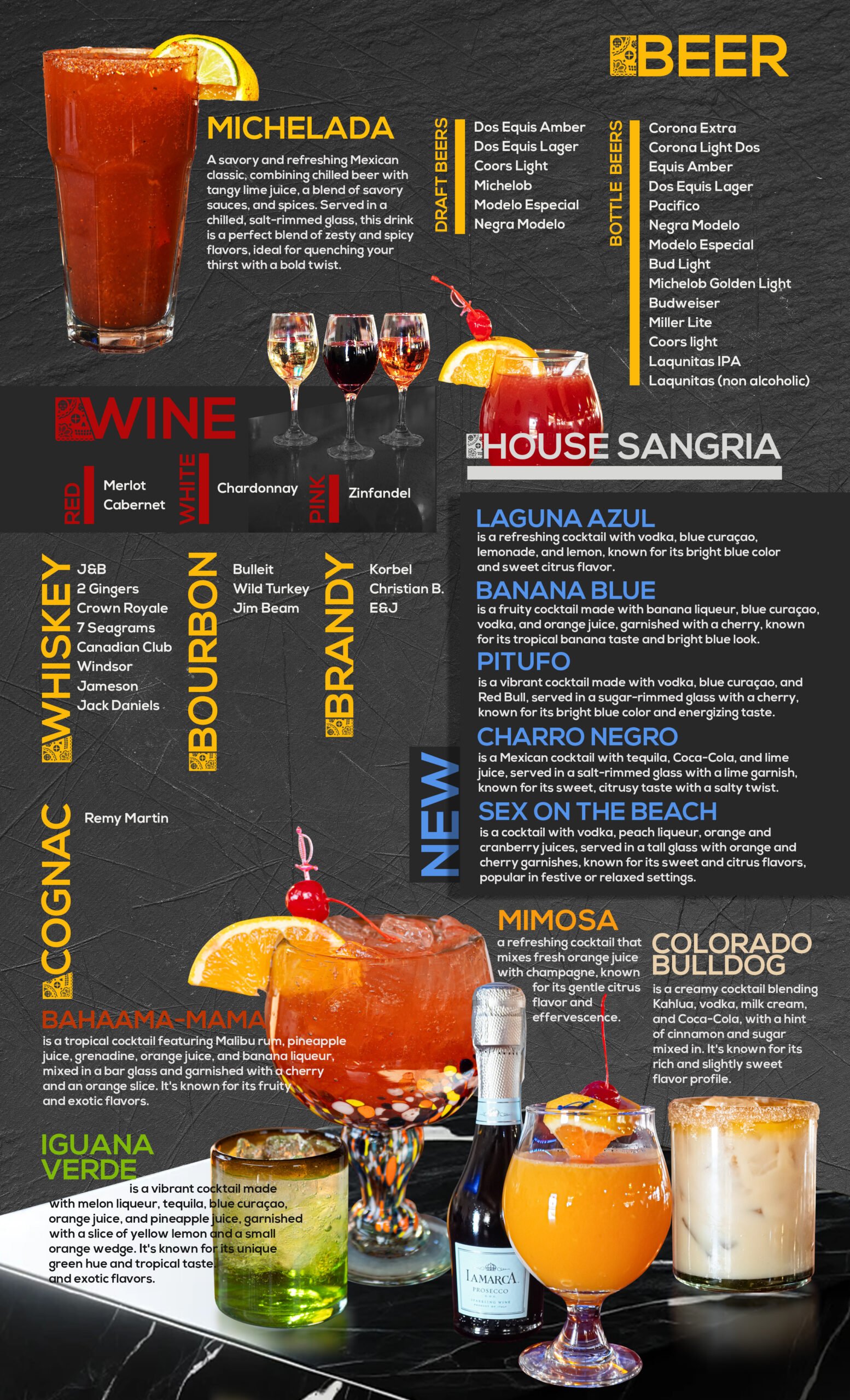 PAG 2 - MENU DRINKS - LAS MARGARITAS